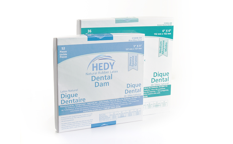 Image DIGUE DENTAIRE 5" X 5" | HEDY 310DB-5X | DENTAL DAM